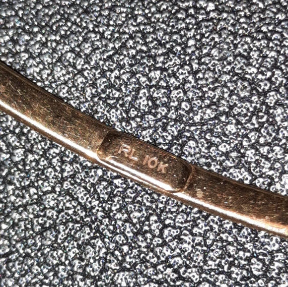 NWT seXXXy AUTHENTIC GENUINE SOLID 10K YELLOW GOLD ๐ BANGLE BRACELET ๐ CUT - Picture 8 of 12